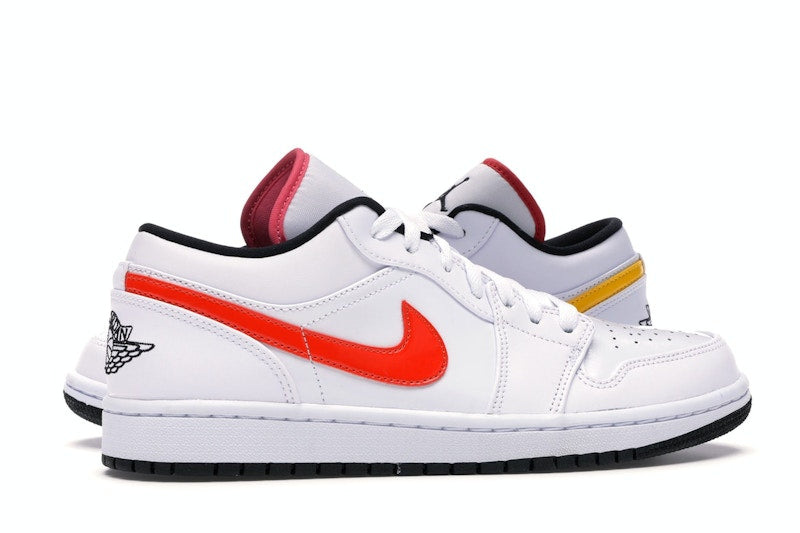 Jordan 1 Low White Multi-Color