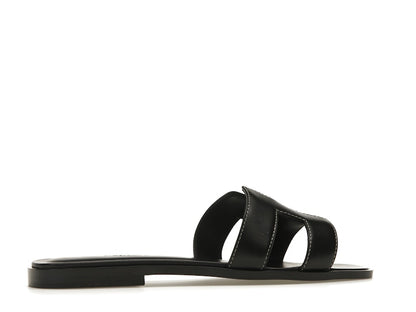 Hermes Oran Sandal Nior Box Calfskin Leather