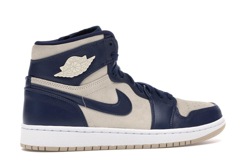 Jordan 1 Retro Premium Midnight Navy Light Cream (Women's)
