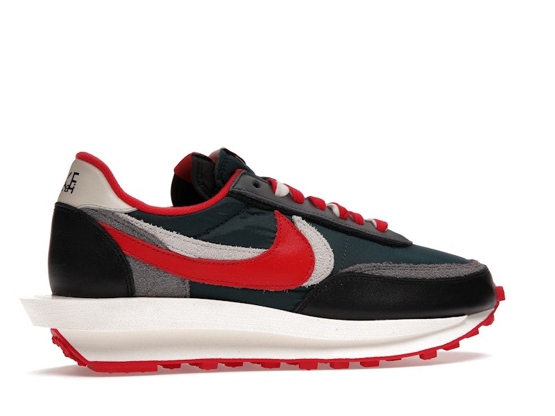 Nike LD Waffle sacai Undercover Midnight Spruce University Red