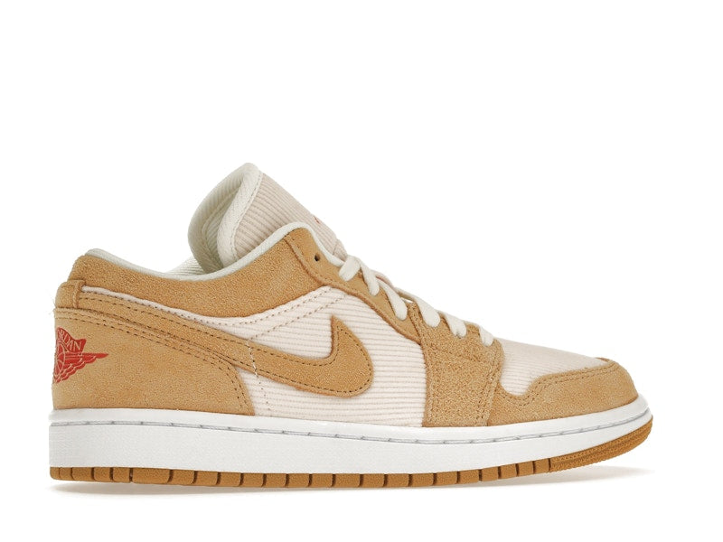 Jordan 1 Low SE Twine Orange Quartz Corduroy (Women's)