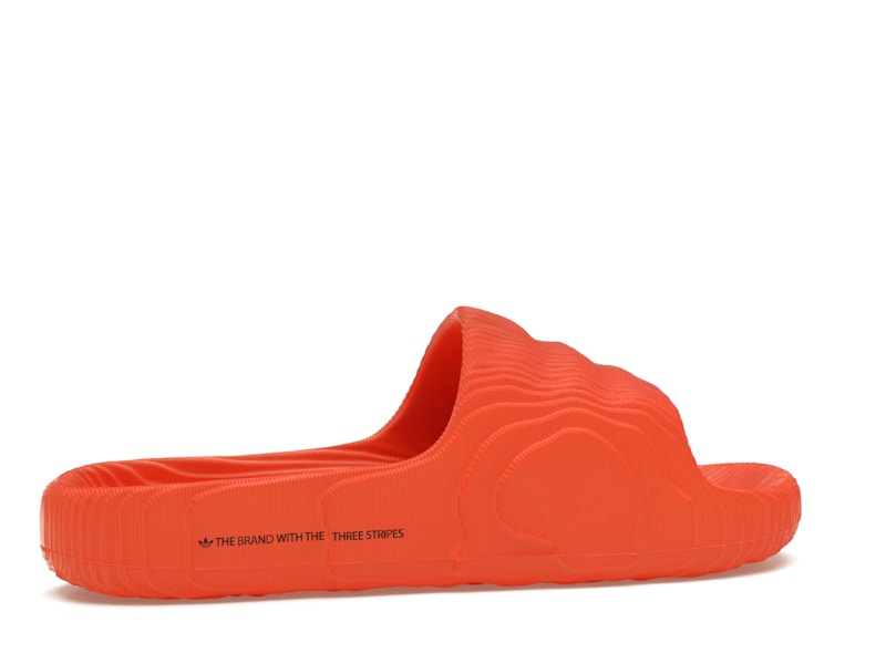 adidas Adilette 22 Slides Orange Core Black