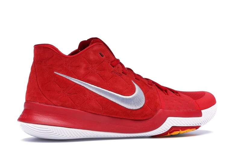 Nike Kyrie 3 Red Suede
