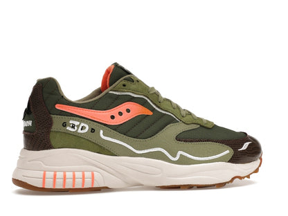 Saucony 3D Grid Hurricane Maybe Tomorrow Tortoise