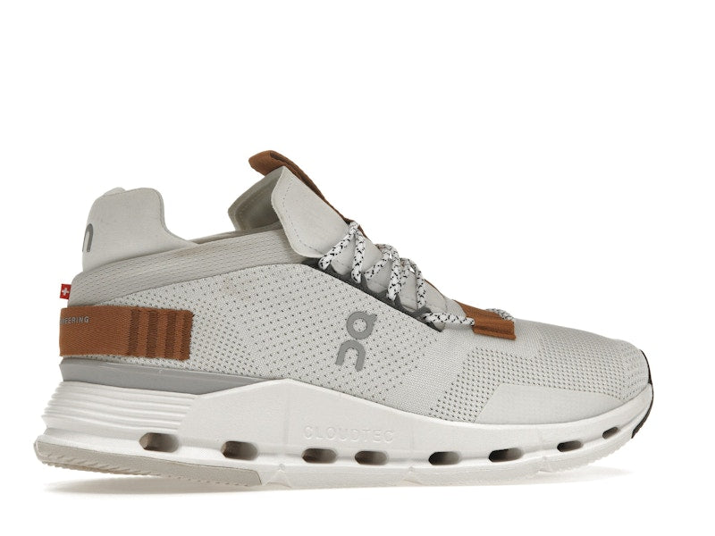 On Running Cloudnova White Pearl Brown