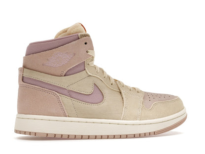 Jordan 1 High Zoom Air CMFT 2 Muslin Plum Chalk (Women's)