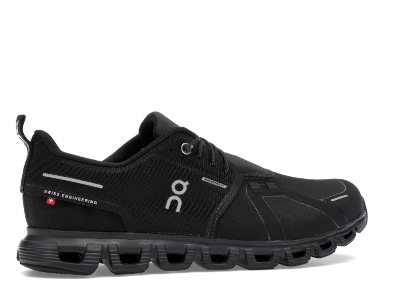On Running Cloud 6 Waterproof All Black