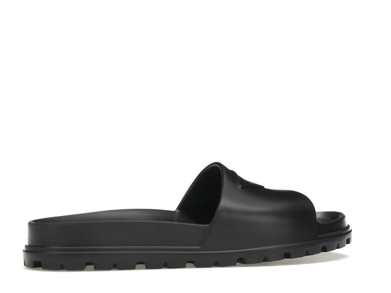 Prada Rubber Slides Black (Men's)