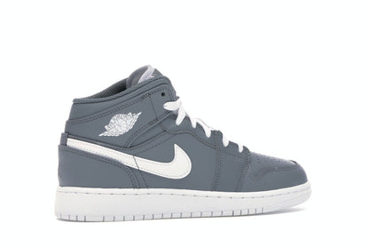 Jordan 1 Mid Cool Grey White (GS)