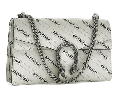 Gucci x Balenciaga The Hacker Project Small Dionysus Bag White