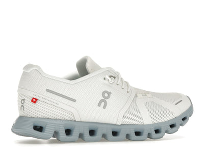 On Running Cloud 5 White Chambray (Women's)