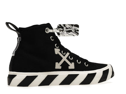 OFF-WHITE Vulcanized Mid Top Black White