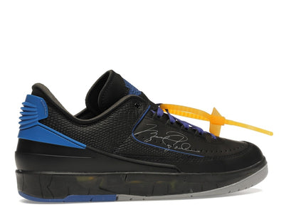Jordan 2 Retro Low SP Off-White Black Blue