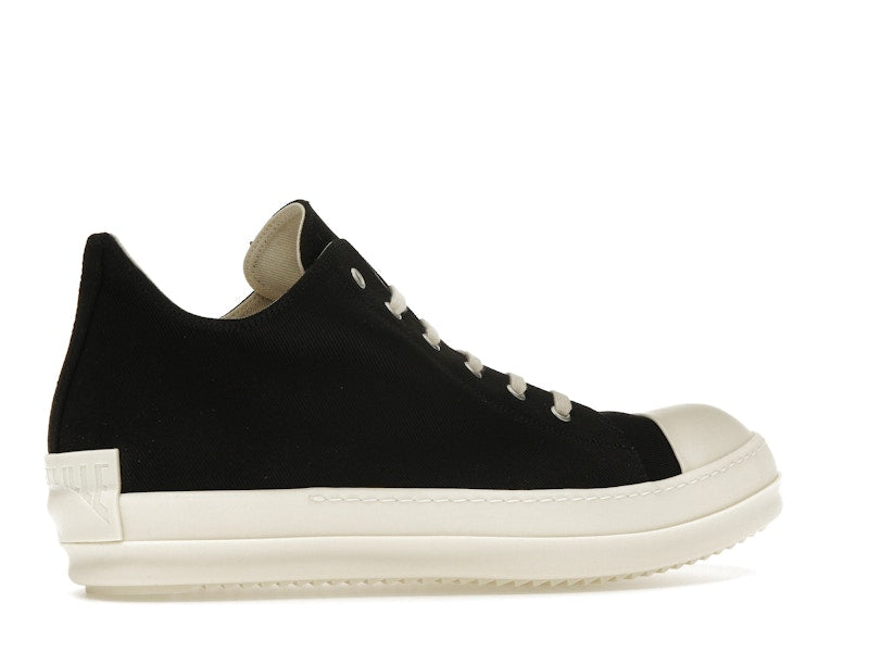 Rick Owens DRKSHDW Low Porterville Black Milk (Porterville Heel Tab)