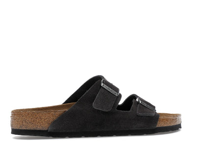 Birkenstock Arizona Soft Footbed Suede Velvet Grey