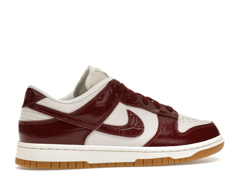 Nike Dunk Low LX Dark Team Red Croc (Women's)