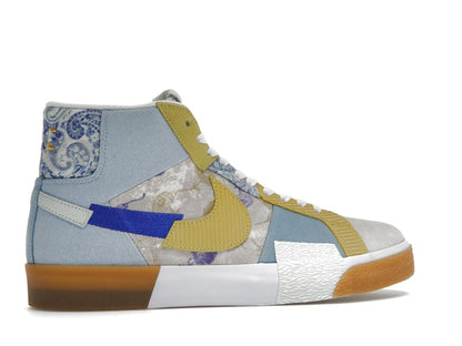 Nike SB Zoom Blazer Mid Premium Floral Paisley Boarder Blue
