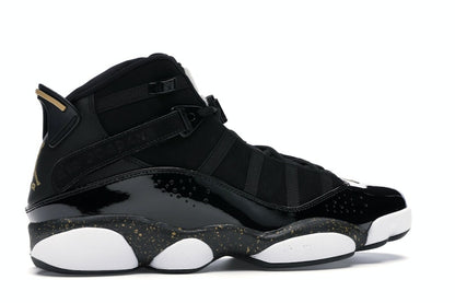 Jordan 6 Rings Black Metallic Gold White