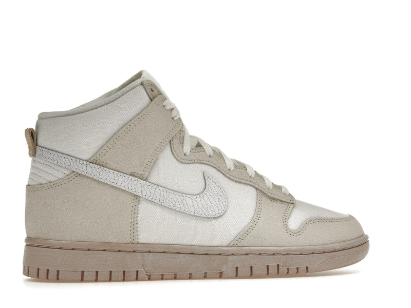 Nike Dunk High Retro PRM Cracked Leather Swoosh