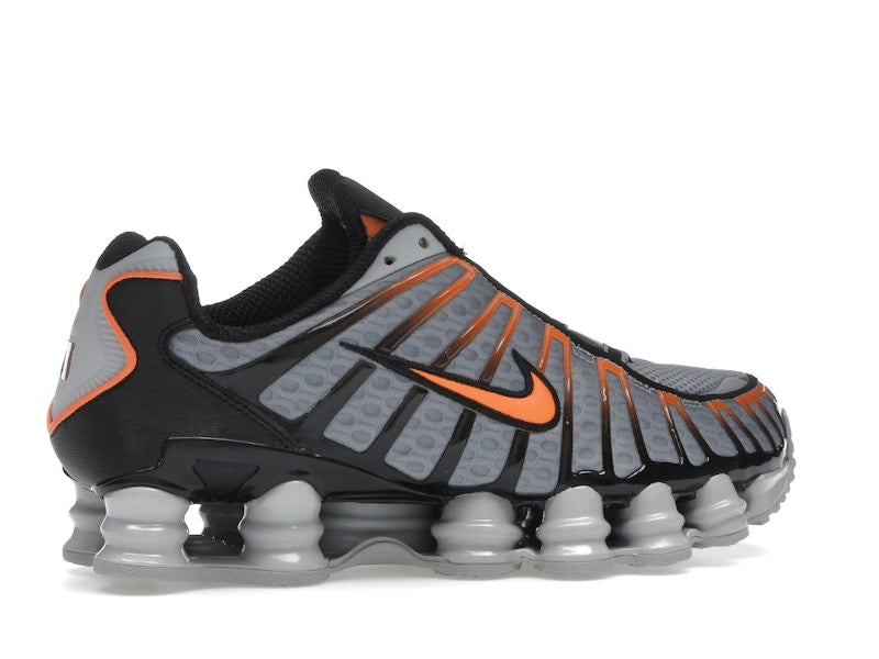 Nike Shox TL Light Smoke Grey Black Bright Mandarin