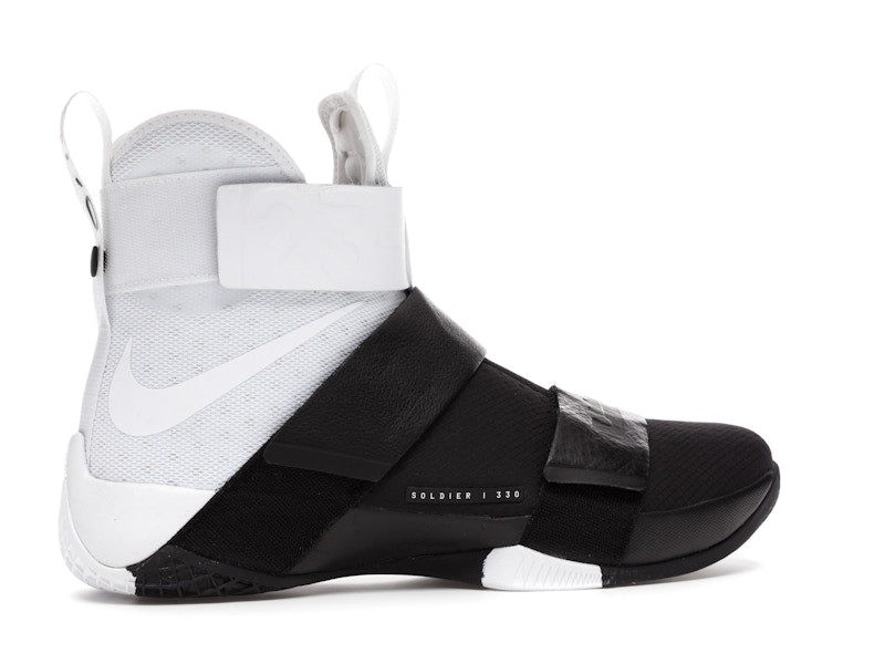 Nike LeBron Zoom Soldier 10 Pinnacle White Black