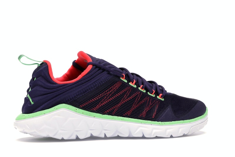 Jordan Flight Flex Trainer Ink/Lt Psn Green-Infrrd 23-White