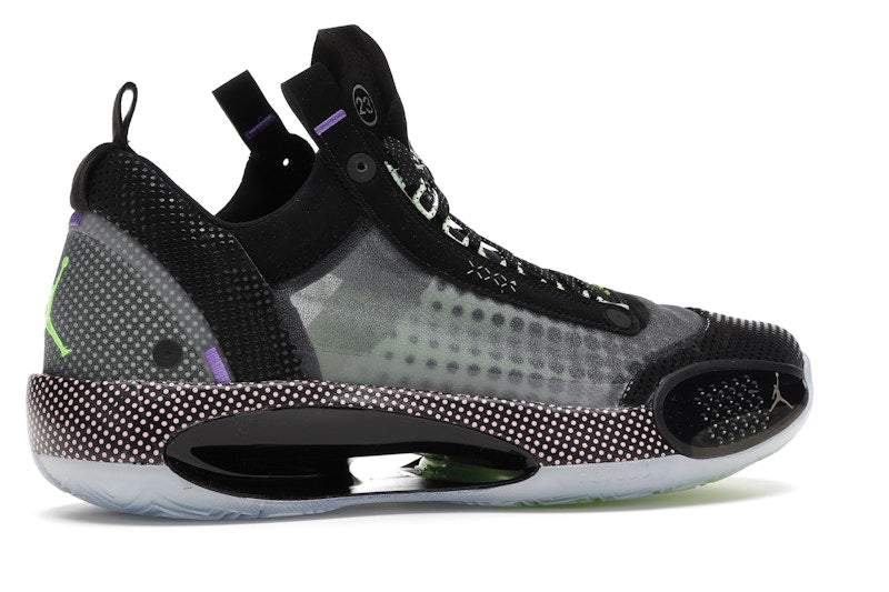 Jordan XXXIV Low Black Vapor Green Bleached Coral