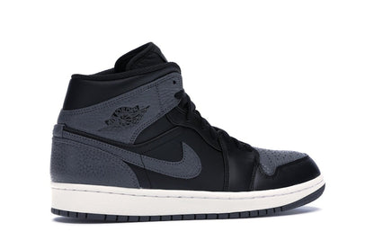 Jordan 1 Retro Mid Black Dark Grey