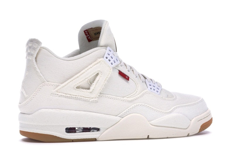 Jordan 4 Retro Levi's White (Blank Tag)