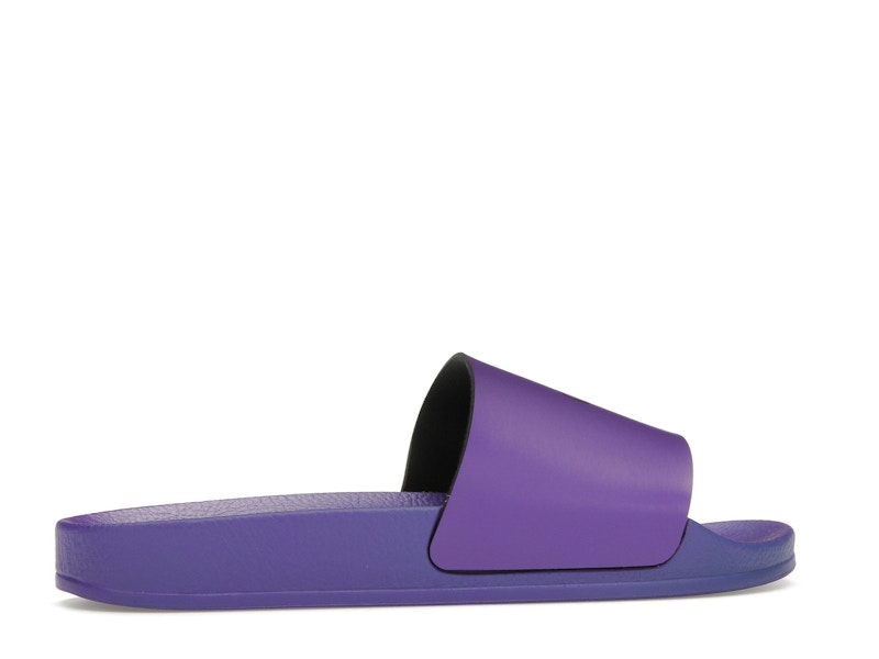 OFF-WHITE Off Stamp Slide Dark Violet Black (Women's)