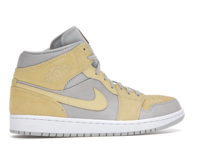 Jordan 1 Mid Mixed Textures Yellow