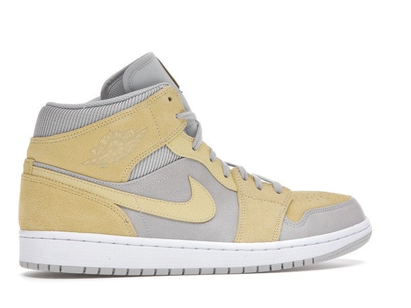 Jordan 1 Mid Mixed Textures Yellow