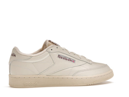 Reebok Club C 85 Chalk Alabaster Maroon