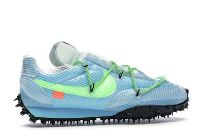 Nike Waffle Racer Off-White Vivid Sky (Women's)