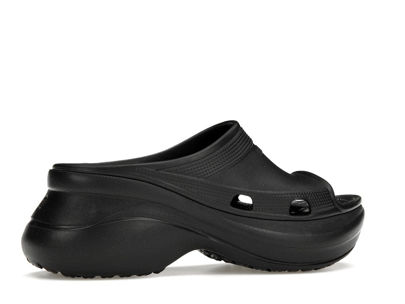 Balenciaga x Crocs Pool Slide Sandals Black (Women's)