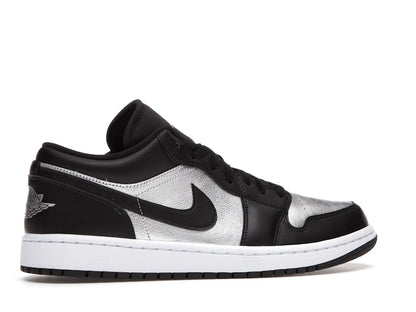 Jordan 1 Low SE Black Metallic Silver (Women's)