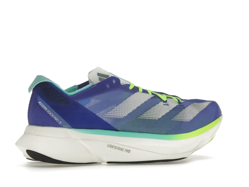 adidas Adizero Adios Pro 3 Cobalt Blue Zero Metalic Lucid Lemon
