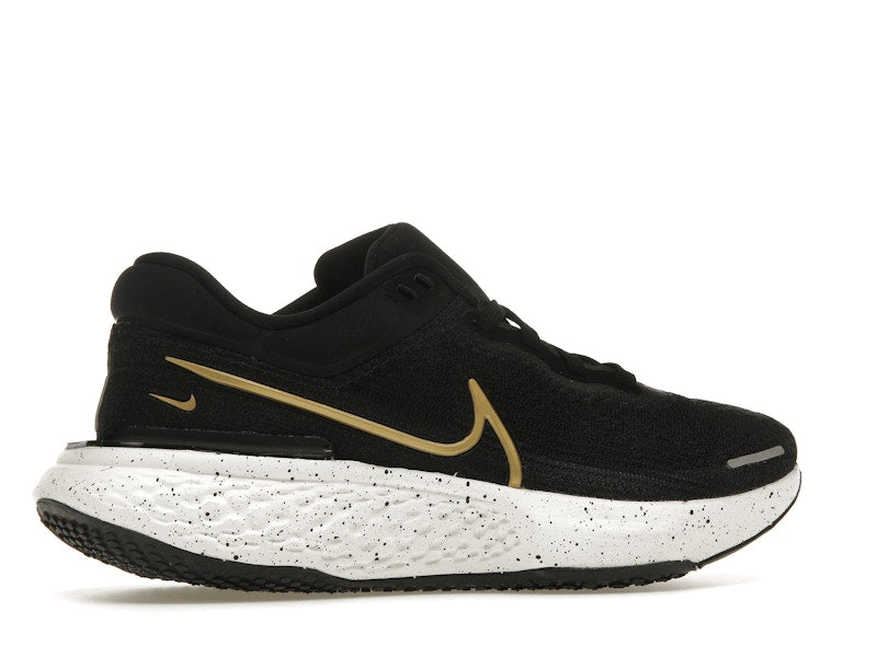 Nike ZoomX Invincible Run Flyknit Black Metallic Gold (Women's)