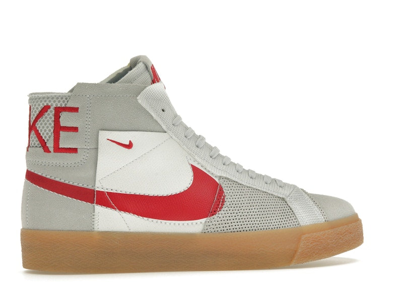 Nike SB Zoom Blazer Mid Premium Deconstructed White University Red Gum