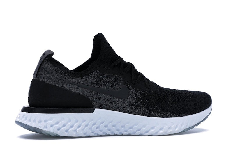 Nike Epic React Flyknit Black Dark Grey