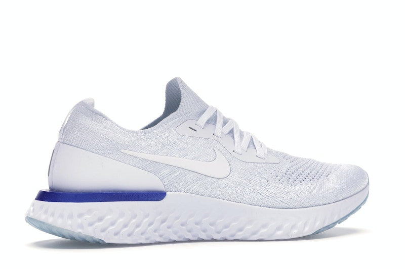 Nike Epic React Flyknit White Racer Blue (Women's)