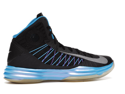 Nike Hyperdunk Plus Black Blue Glow