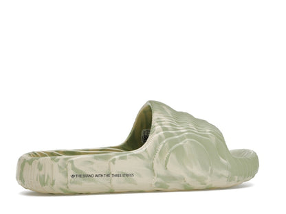 adidas Adilette 22 Slides Magic Lime St Desert Sand