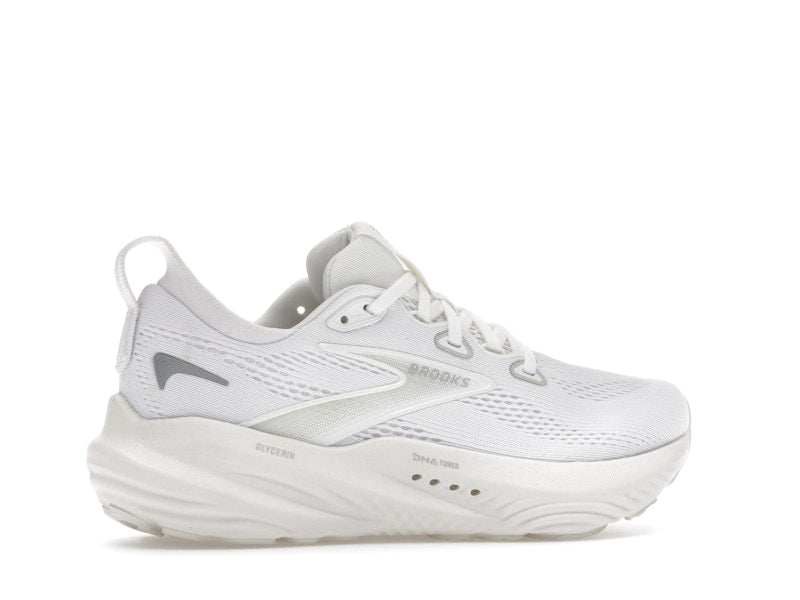 Brooks Glycerin 22 White White Grey (Women's)