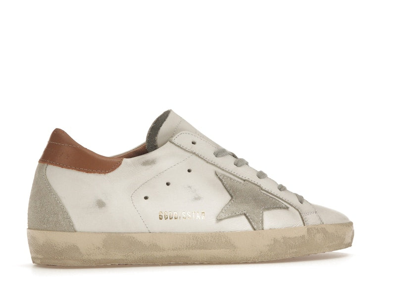 Golden Goose Super-Star White Tan (Women's)