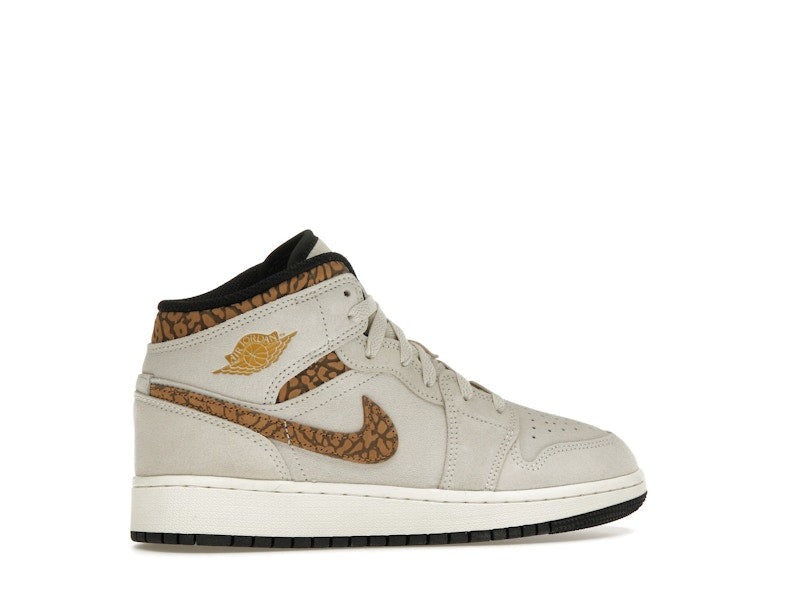 Jordan 1 Mid SE Brown Elephant (GS)