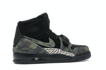 Jordan Legacy 312 Black Camo Green (GS)