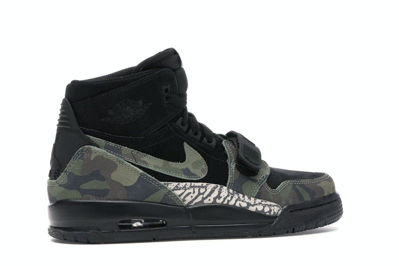 Jordan Legacy 312 Black Camo Green (GS)