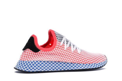 adidas Deerupt Solar Red Bluebird