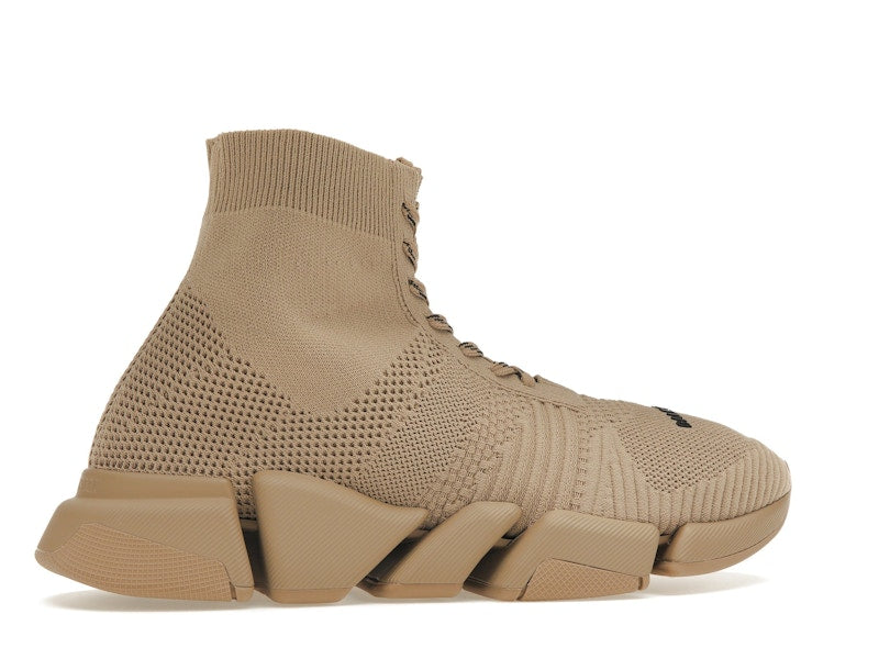 Balenciaga Speed 2.0 Lace Up Beige
